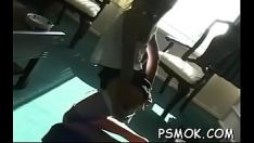 Reproduzir Truelove empolgante gosta de fumaça de cigarro
