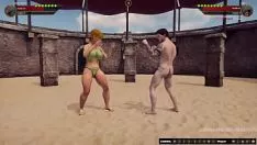 تشغيل كارين كسكين راش مقابل جيجي (طائرة مقاتلة بدون مساعدة ثلاثية الأبعاد)
