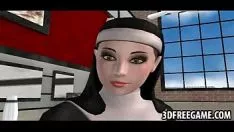 Играть Горячая брюнетка подвергается члену ее узлов