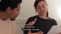 Reproduzir Companheiros de quartos loucos Roleplay Interracial - Dirty Talk e Big Booty Fun!