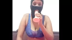 Reproduzir BBW africano com peitos grandes e bunda grande adora vibrós - buceta cremosa